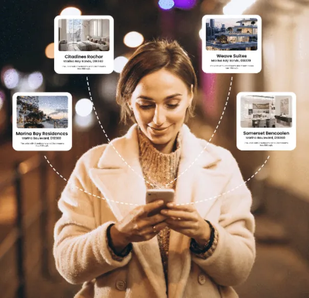 Buyers interacting with AI agents from a real estate company via PropPilot
